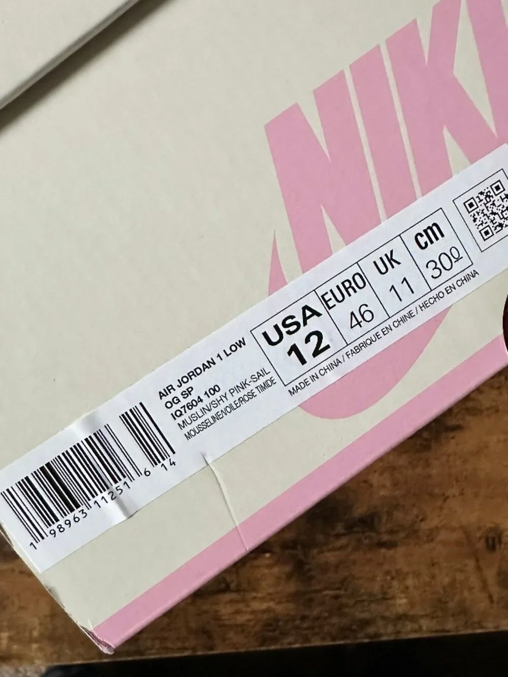 Jordan new box